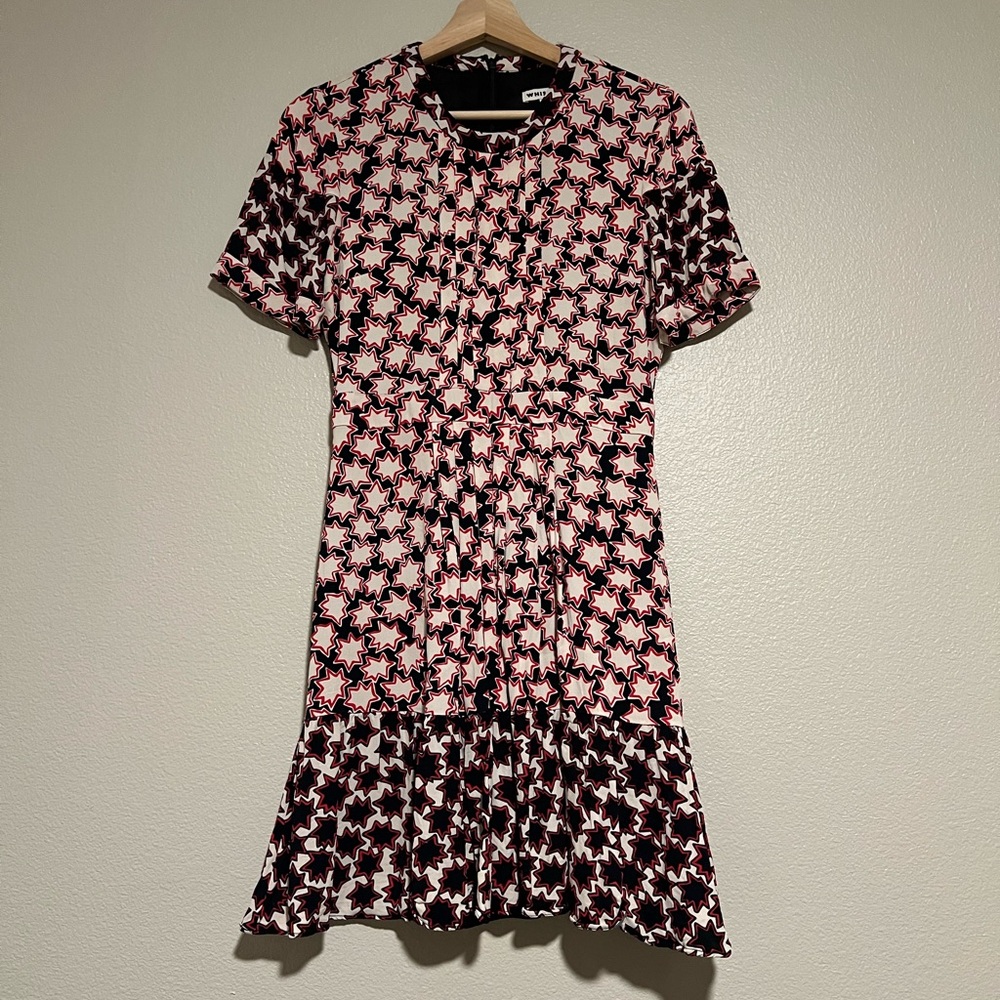 Whistles Star Print Dress size US 4 - Picture 4 of 6